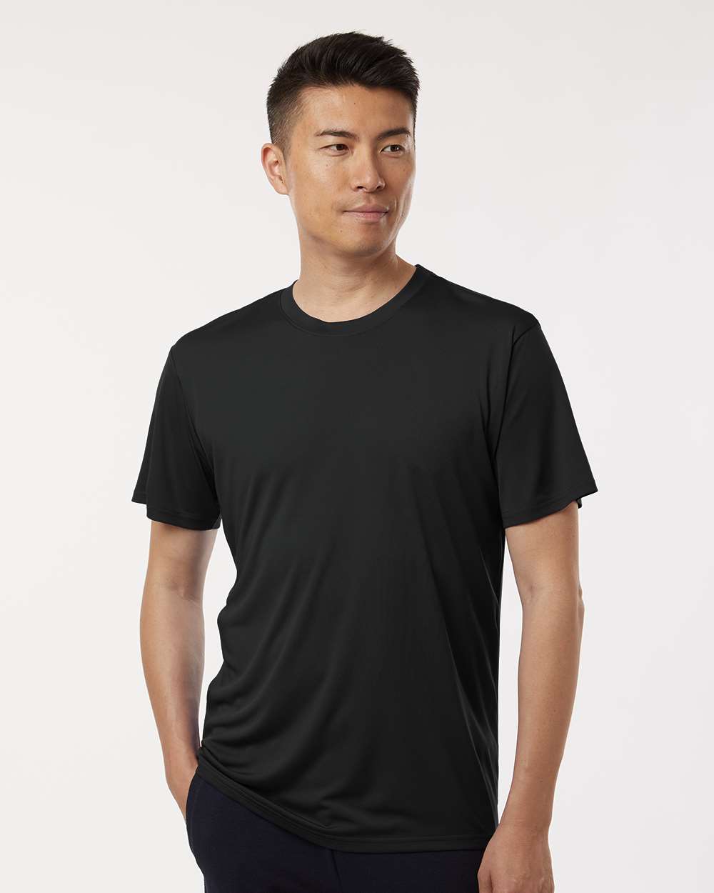 Men's Pro-Lock Performance T-Shirt - OnModelFront - B00396502 - Black