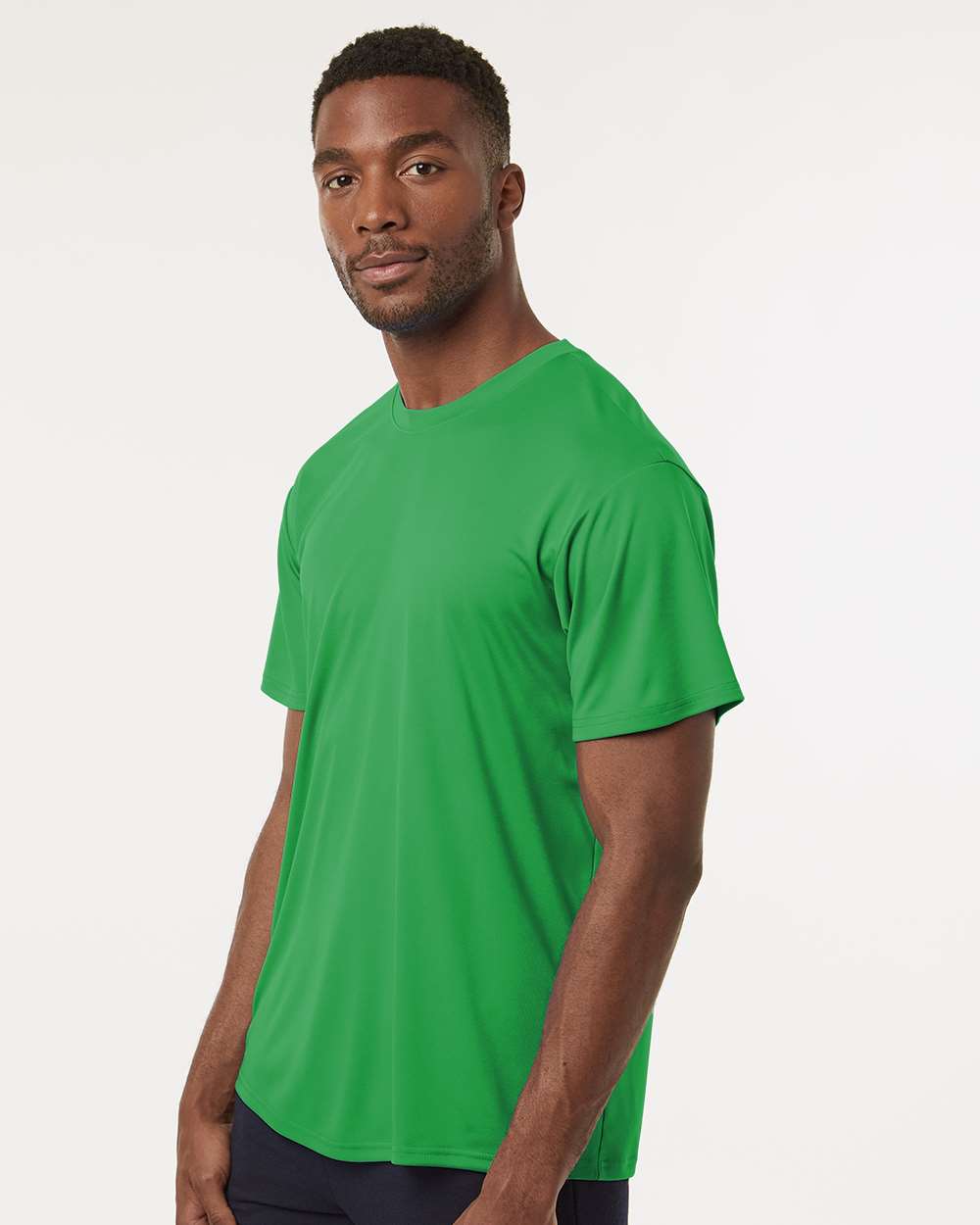 Men's Pro-Lock Performance T-Shirt - OnModelSide - B00396172 - Kelly Green