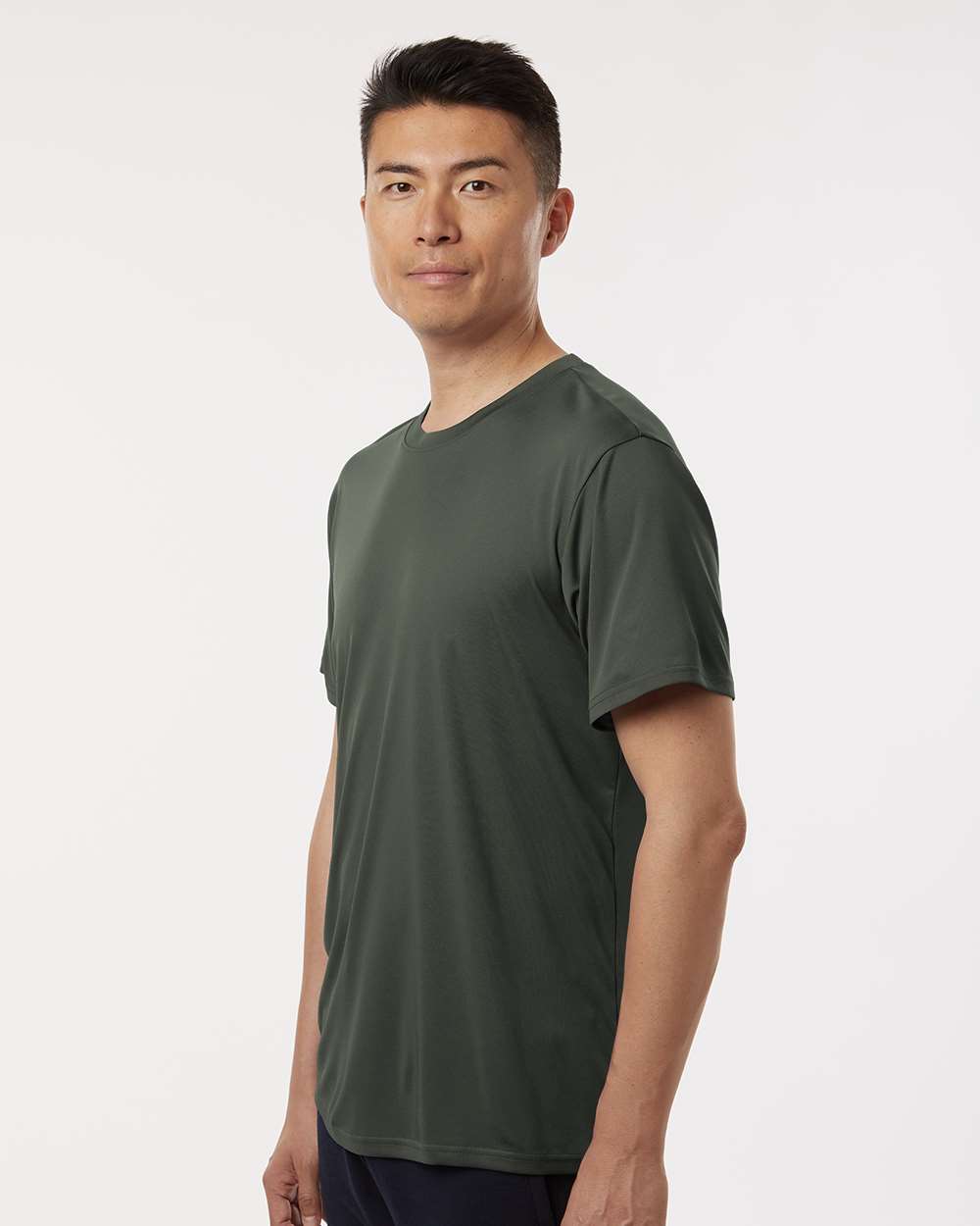 Men's Pro-Lock Performance T-Shirt - OnModelSide - B00396232 - Smoke