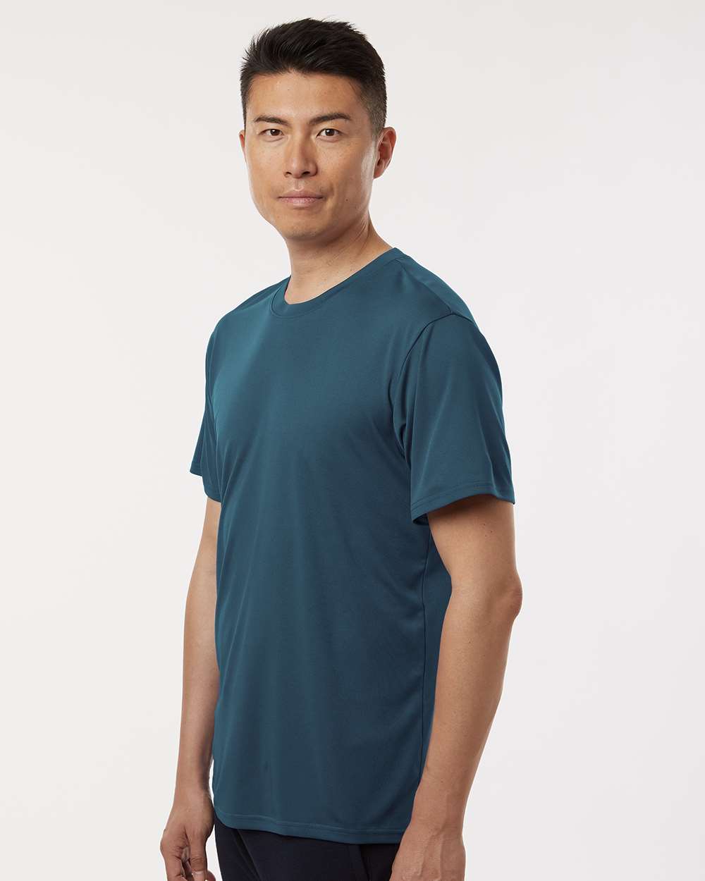 Men's Pro-Lock Performance T-Shirt - OnModelSide - B00396252 - Atlantic Blue