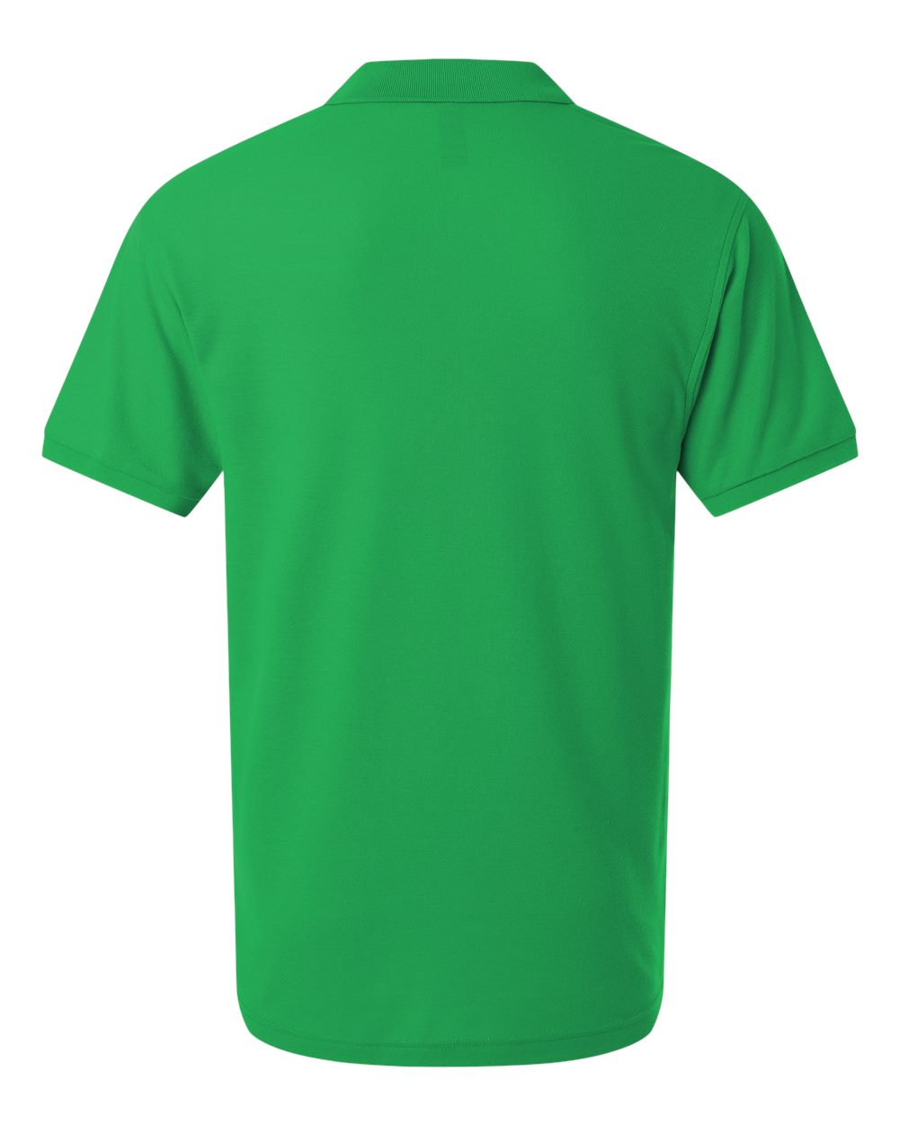 Men's Pique Polo - Back - B00596172 - Kelly Green