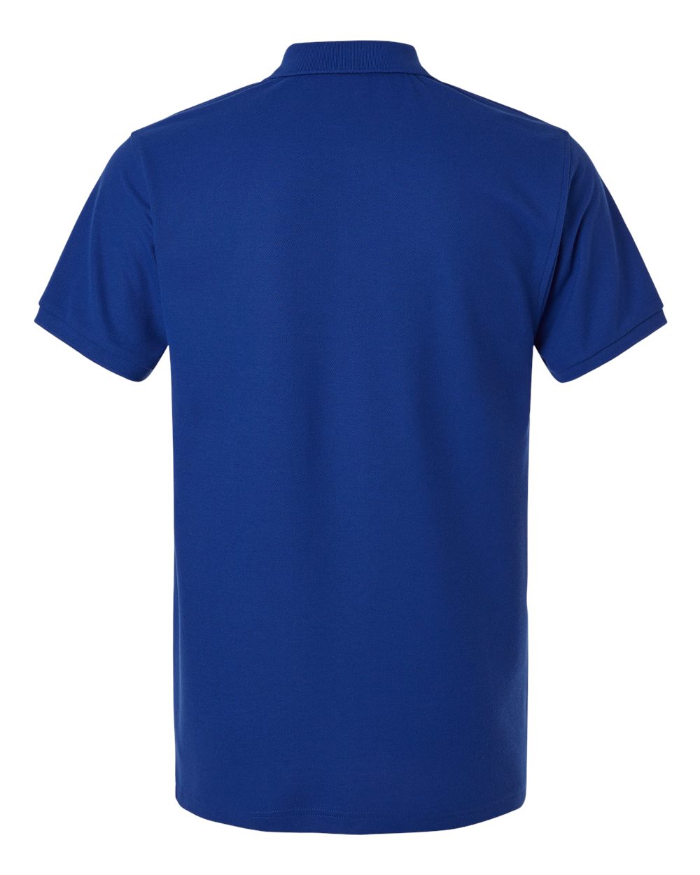 Men's Pique Polo - Back - B00596752 - Royal