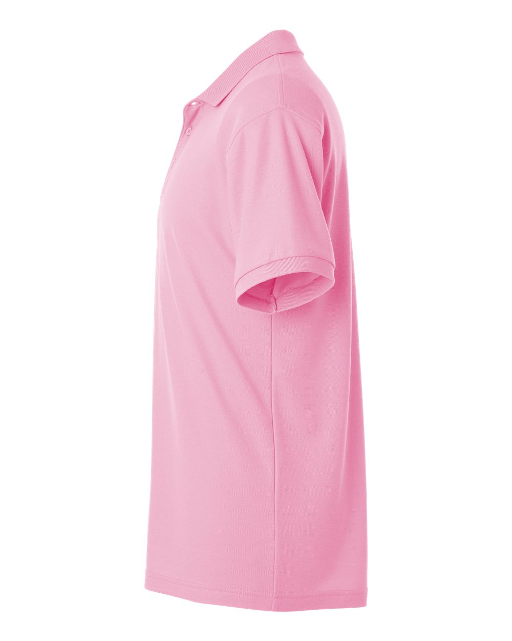 Men's Pique Polo - DirectSide - B00596152 - Light Pink