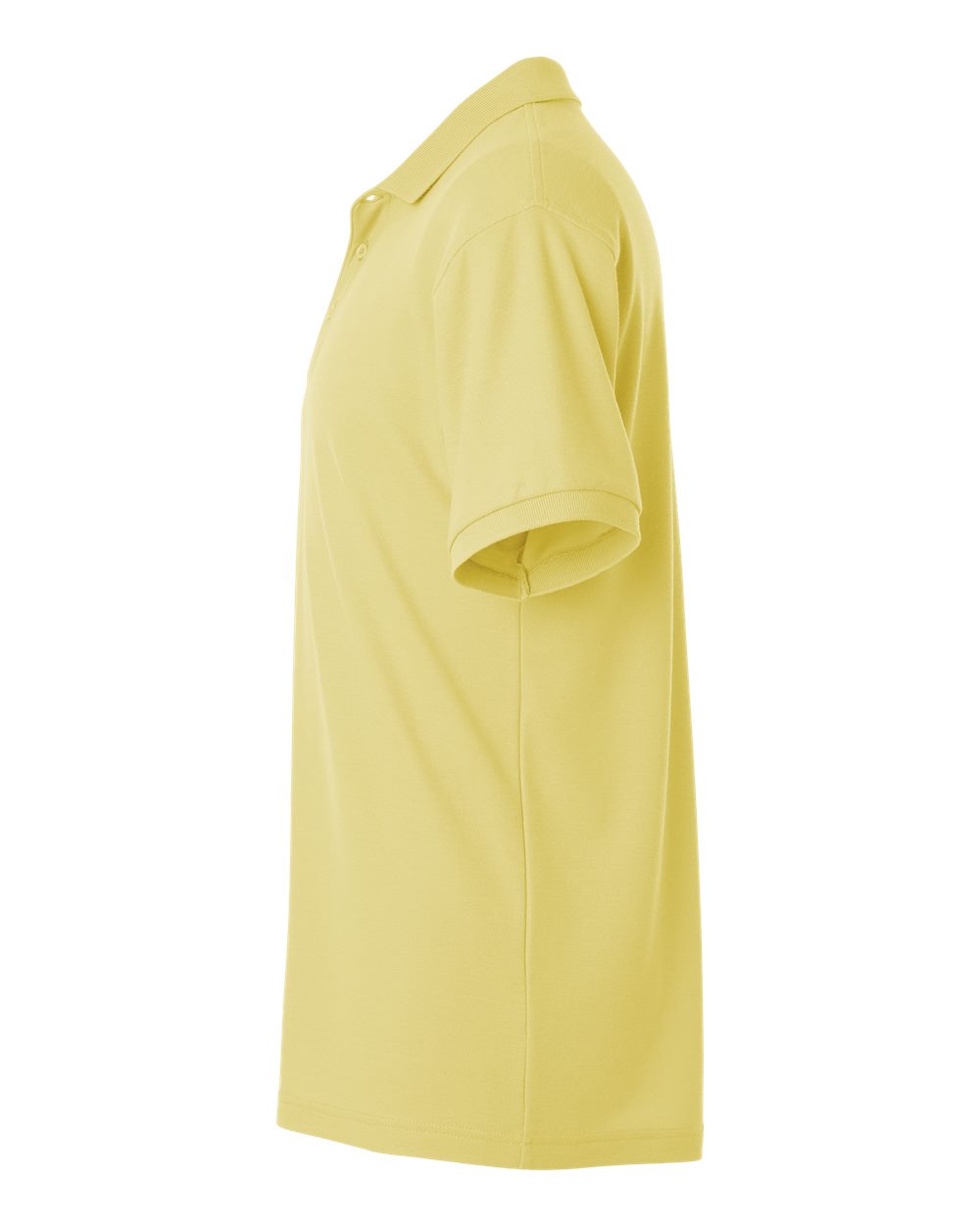 Men's Pique Polo - DirectSide - B00596162 - Light Yellow
