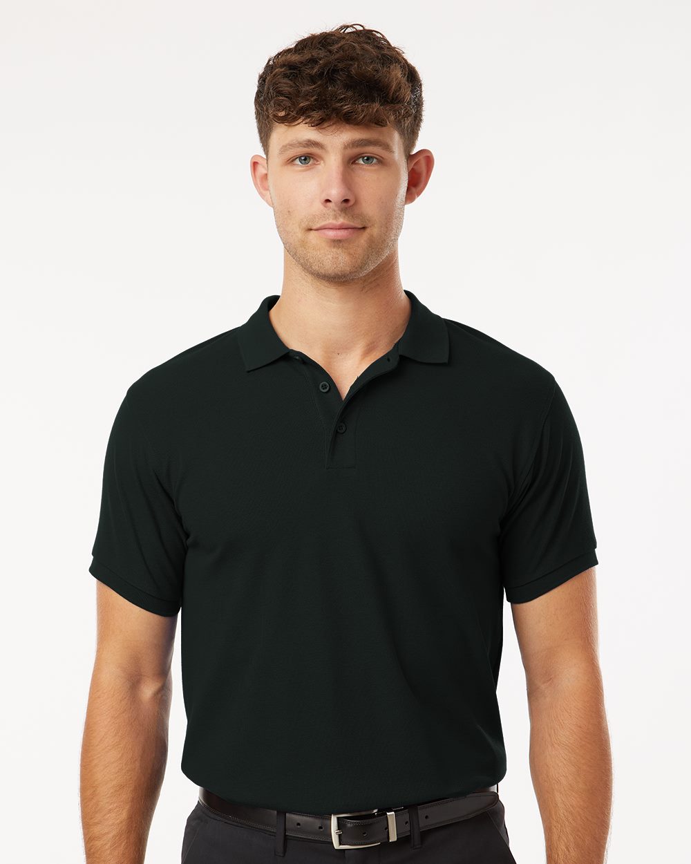 Men's Pique Polo - styleImage