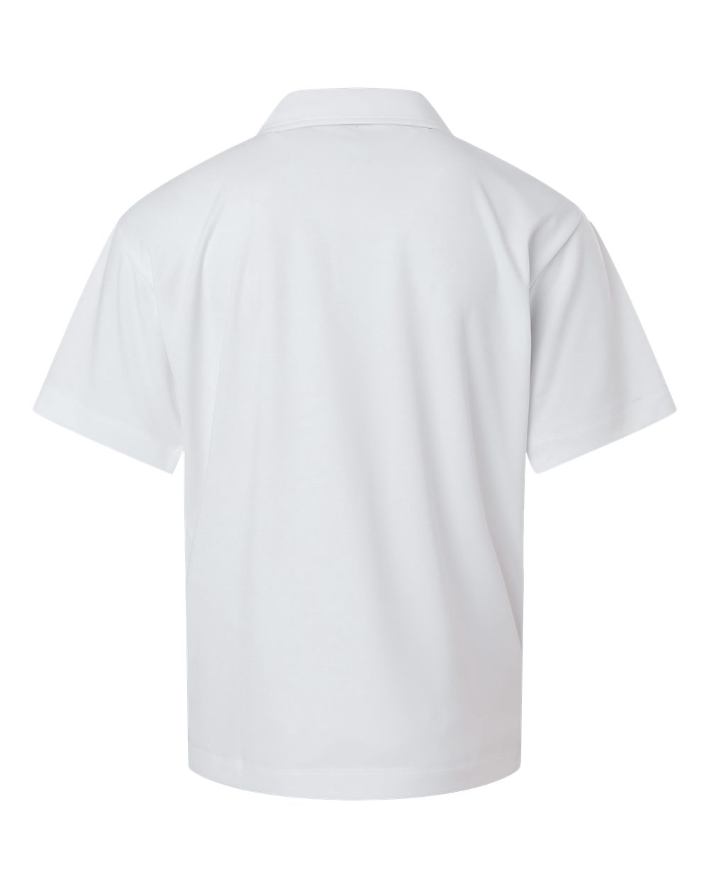 Youth Pro-Lock Performance Polo - Back - B00696002 - White
