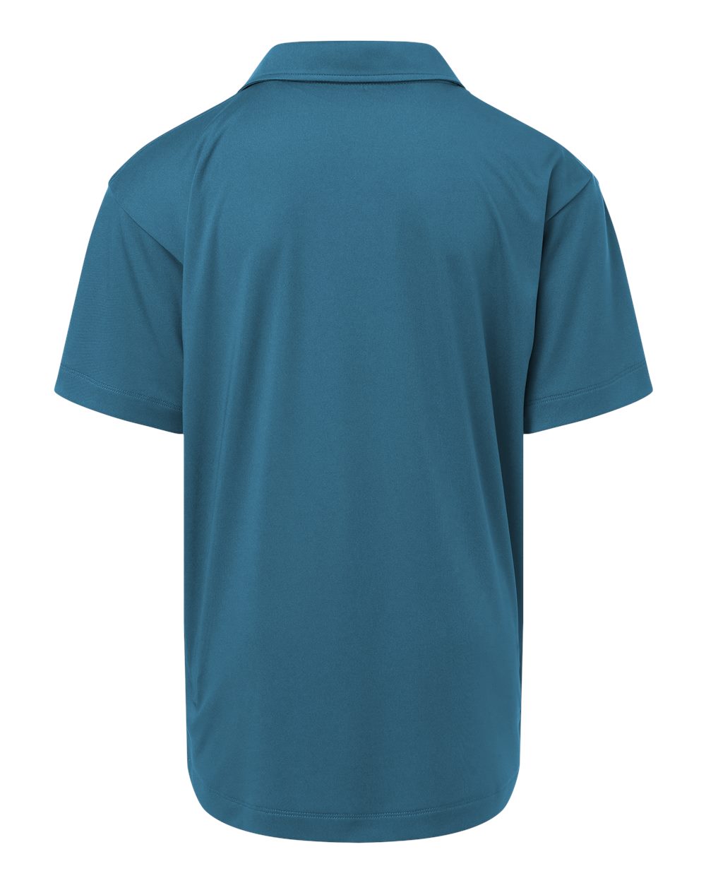 Youth Pro-Lock Performance Polo - Back - B00696112 - Pacific Blue
