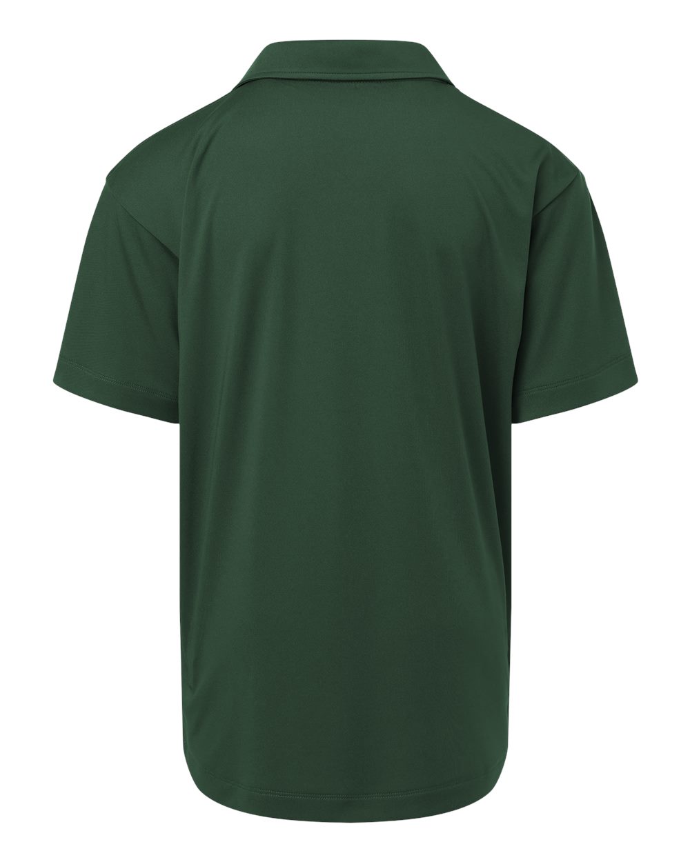 Youth Pro-Lock Performance Polo - Back - B00696542 - Forest Green