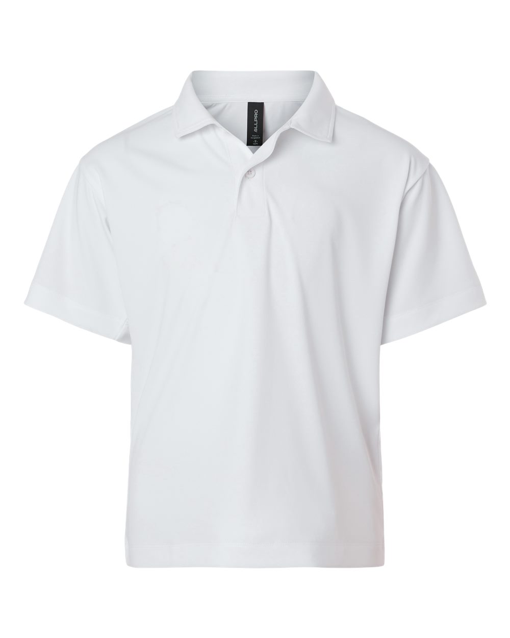 Youth Pro-Lock Performance Polo - Front - B00696002 - White