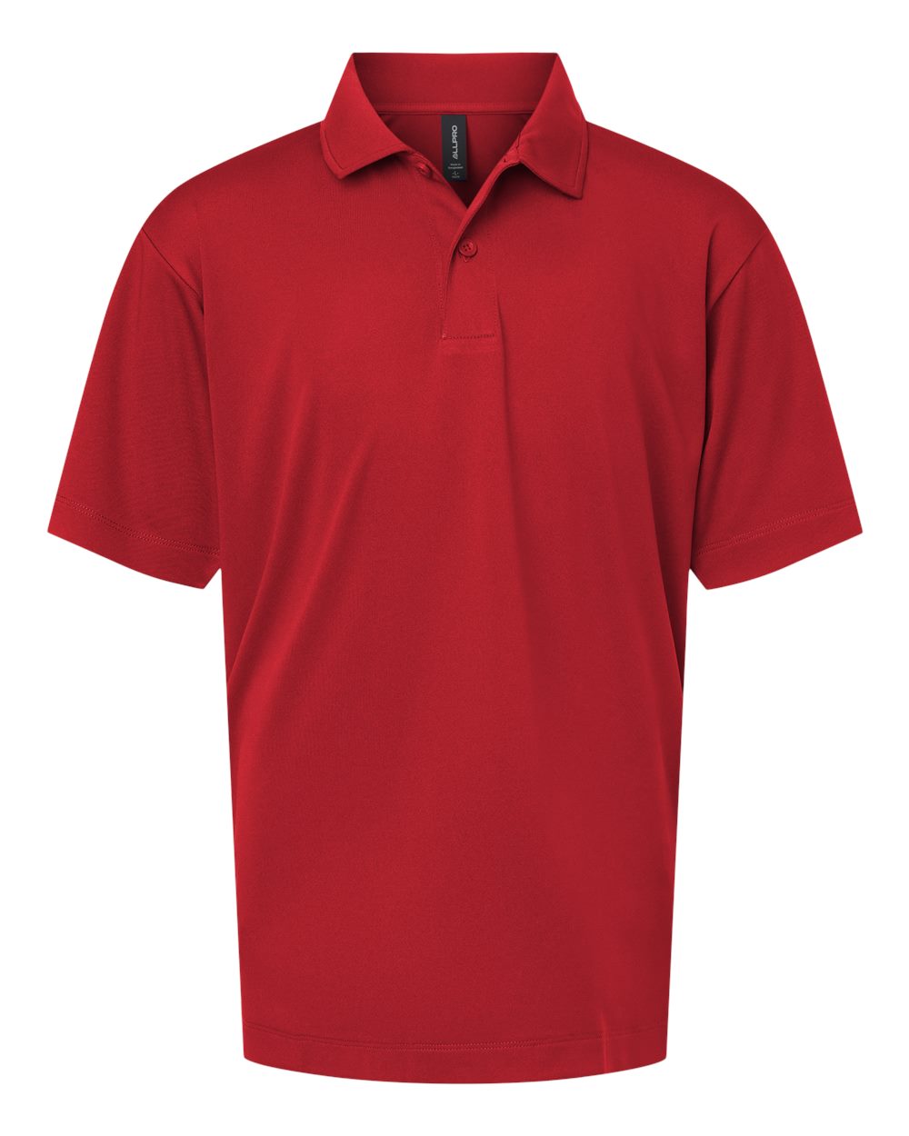 Youth Pro-Lock Performance Polo - Front - B00696702 - Red