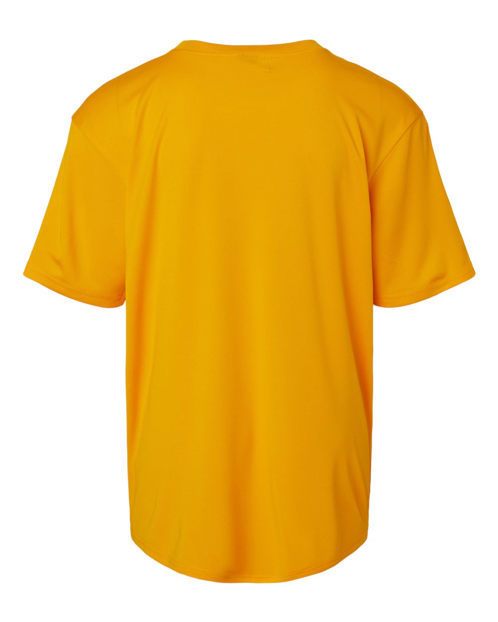 Youth Pro-Lock Performance T-Shirt - Back - B00896122 - Gold