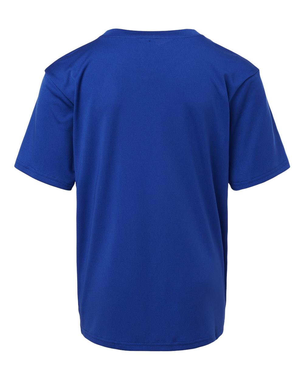 Youth Pro-Lock Performance T-Shirt - Back - B00896182 - Royal