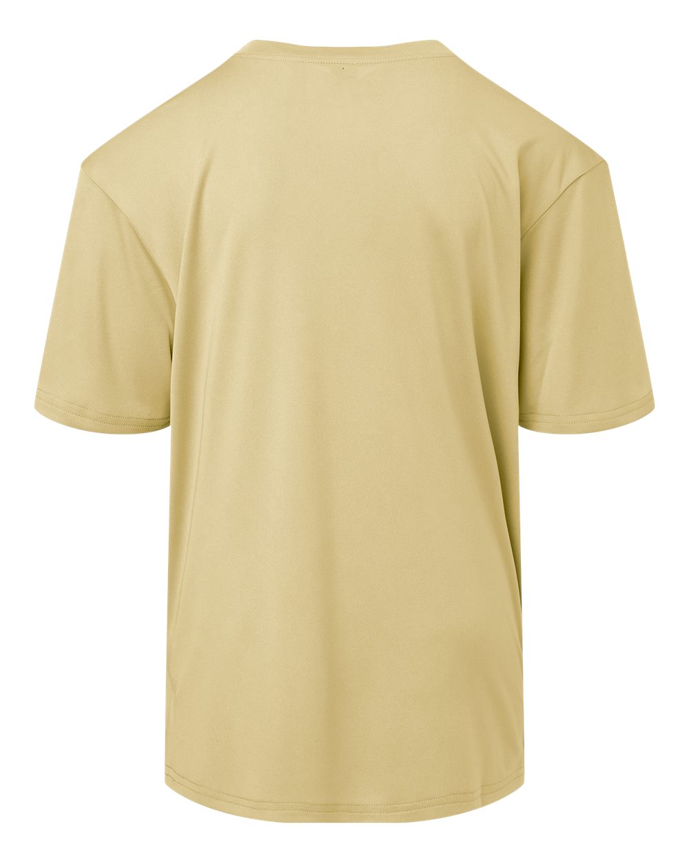 Youth Pro-Lock Performance T-Shirt - Back - B00896202 - Vegas Gold
