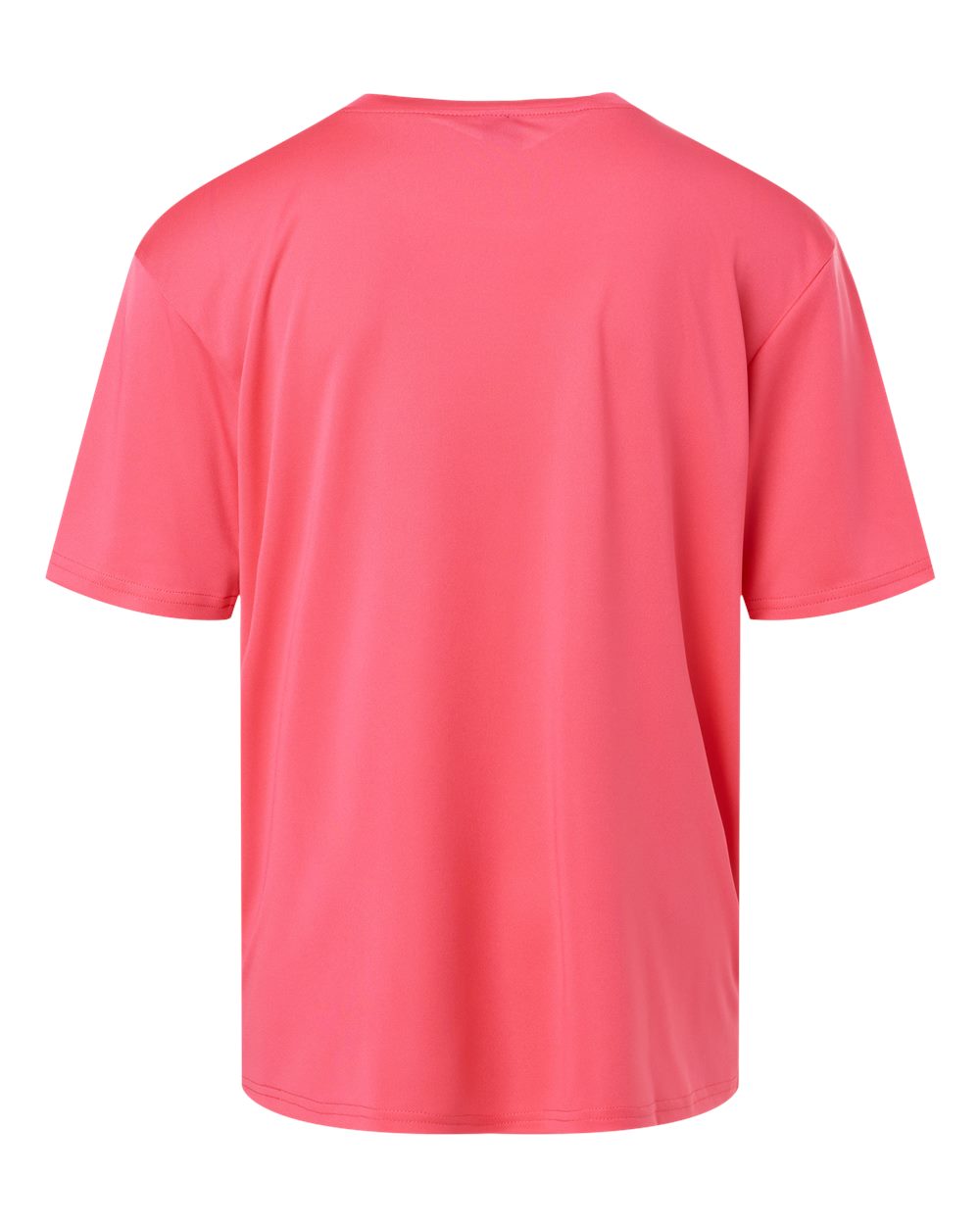 Youth Pro-Lock Performance T-Shirt - Back - B00896302 - Bright Pink