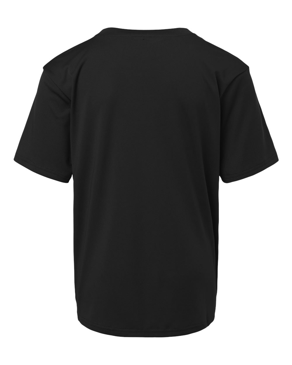 Youth Pro-Lock Performance T-Shirt - Back - B00896502 - Black