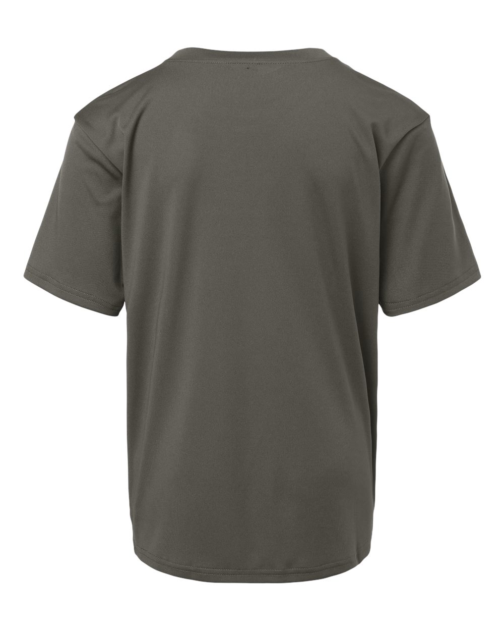 Youth Pro-Lock Performance T-Shirt - Back - B00896592 - Charcoal