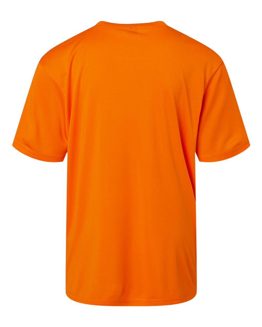 Youth Pro-Lock Performance T-Shirt - Back - B00896662 - Neon Orange