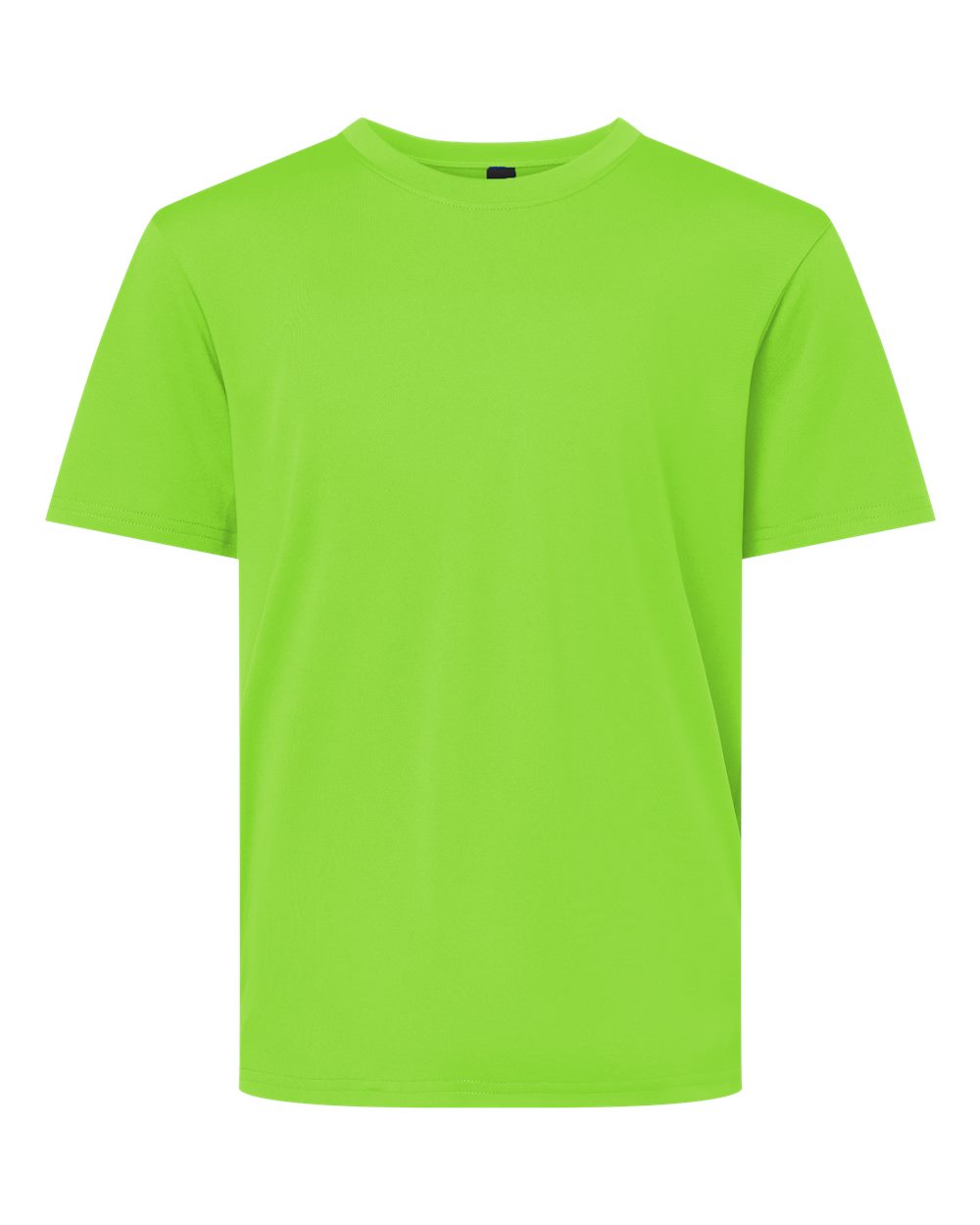 Youth Pro-Lock Performance T-Shirt - Front - B00896132 - Lime