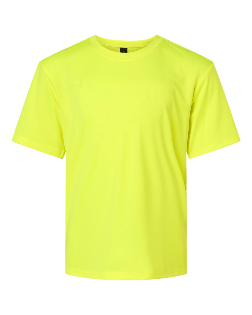 Youth Pro-Lock Performance T-Shirt - Front - B00896152 - Neon Yellow