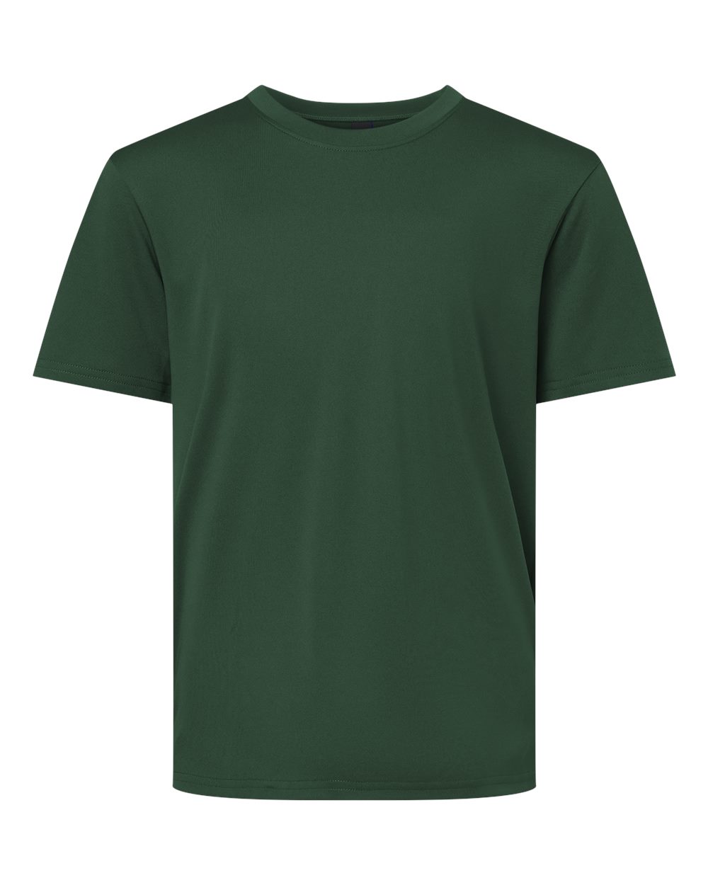 Youth Pro-Lock Performance T-Shirt - Front - B00896542 - Forest Green
