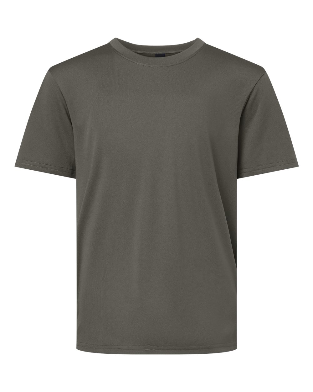 Youth Pro-Lock Performance T-Shirt - Front - B00896592 - Charcoal