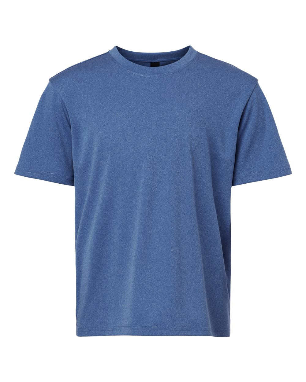 Youth Pro-Lock Performance T-Shirt - Front - B00896752 - Heather Royal