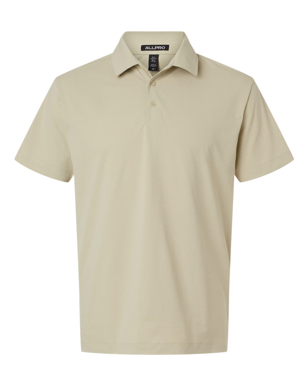 Men's Pro-Flex Sorona® Polo - Front - B01496242 - Sand