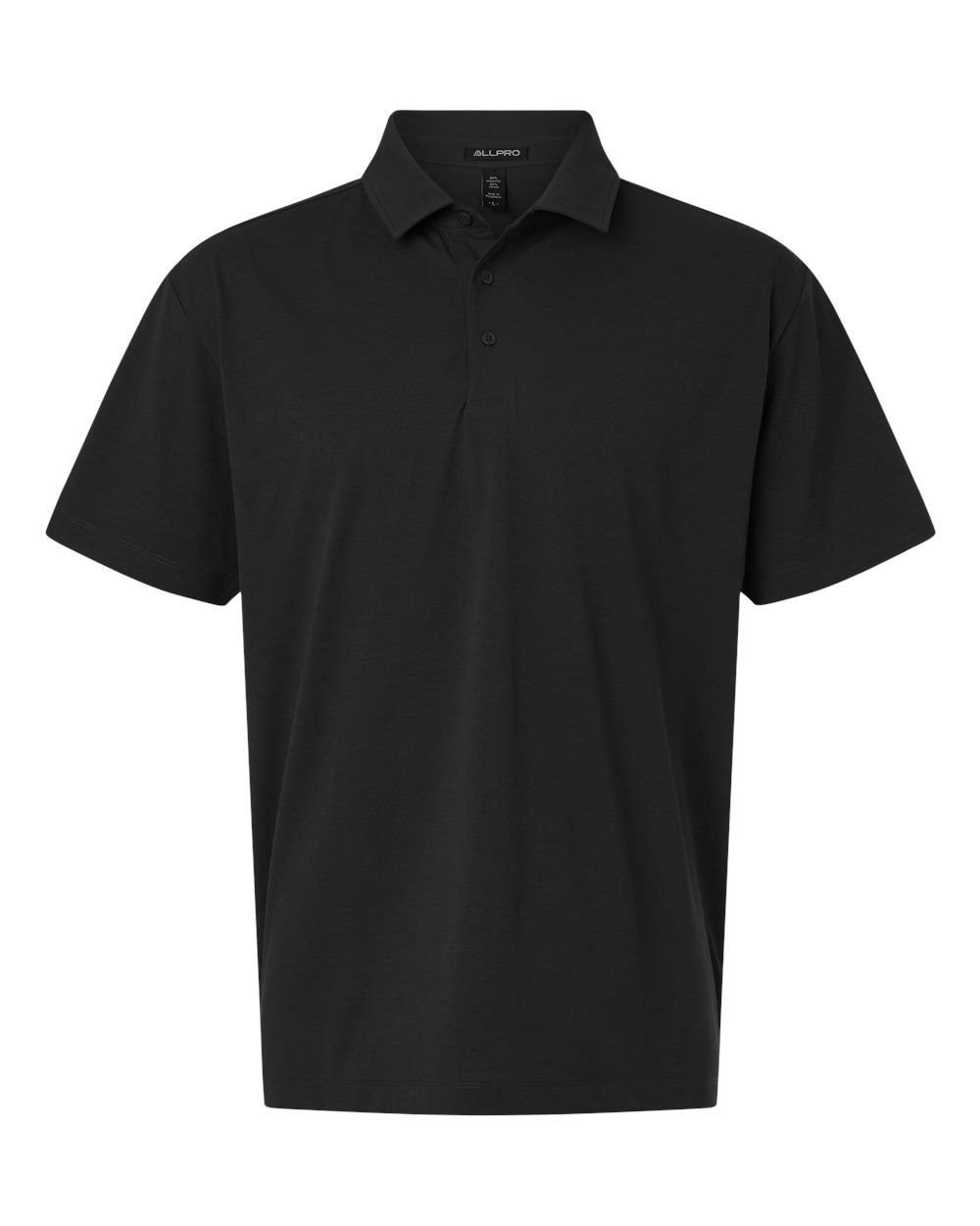 Men's Pro-Flex Sorona® Polo - Front - B01496502 - Black
