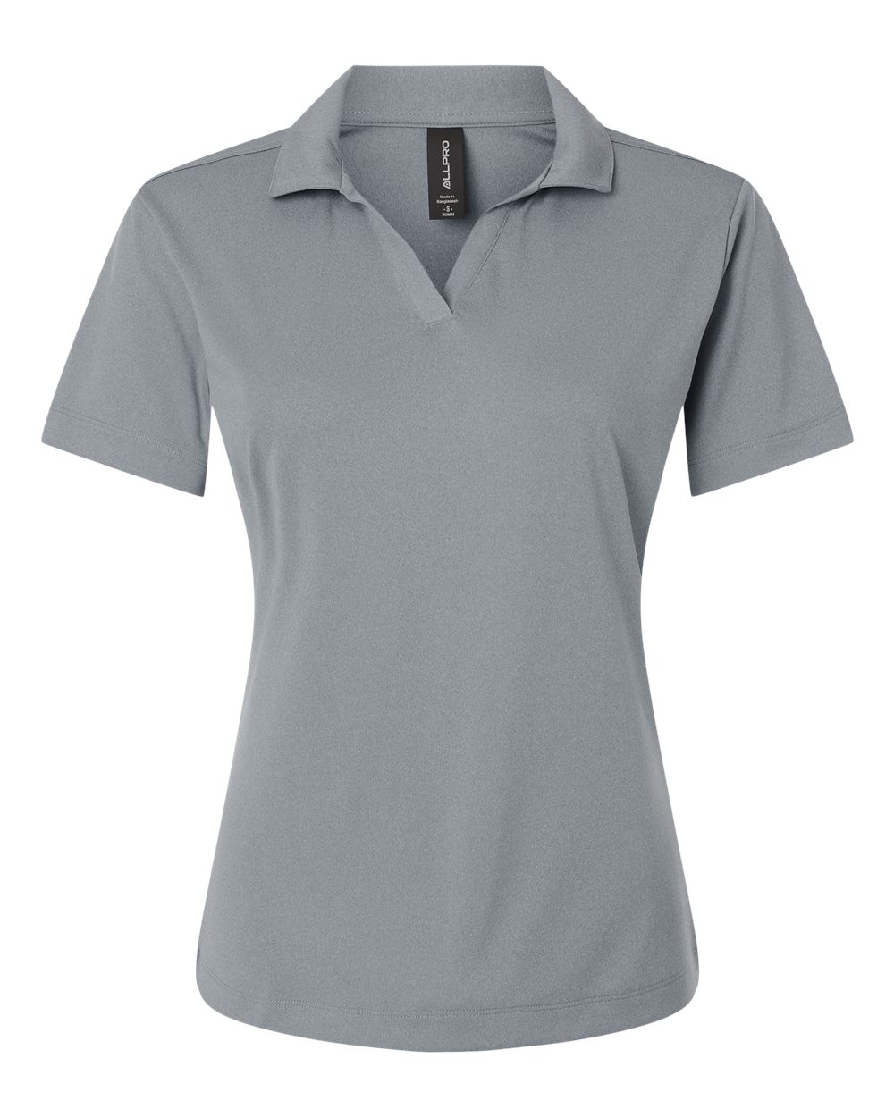Women's Pro-Lock Performance Polo - Front - B01896093 - Heather Steel