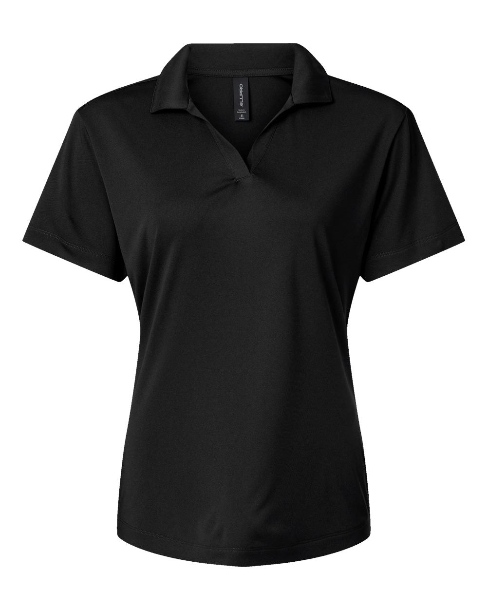 Women's Pro-Lock Performance Polo - Front - B01896503 - Black