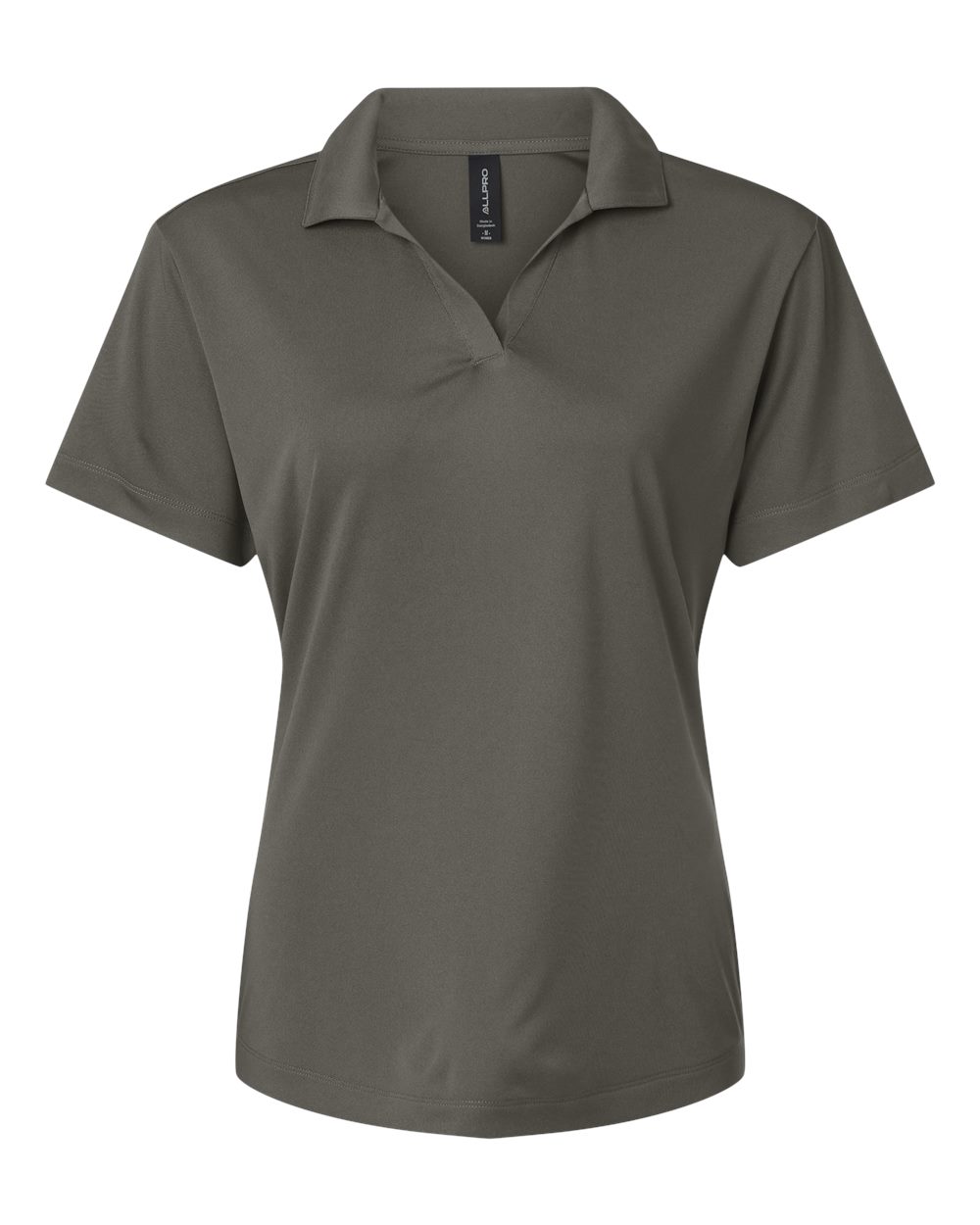 Women's Pro-Lock Performance Polo - Front - B01896593 - Charcoal