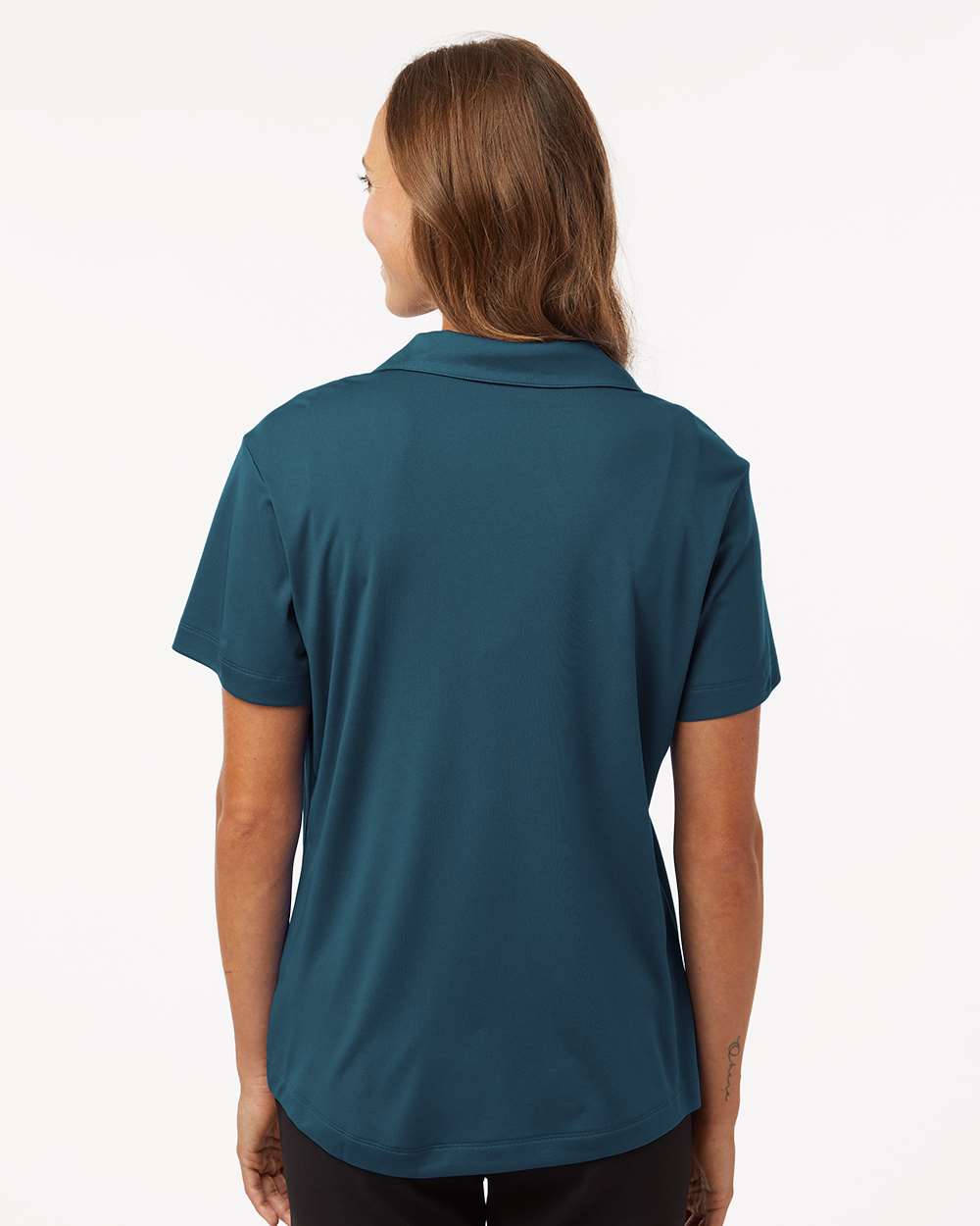 Women's Pro-Lock Performance Polo - OnModelBack - B01896253 - Atlantic Blue