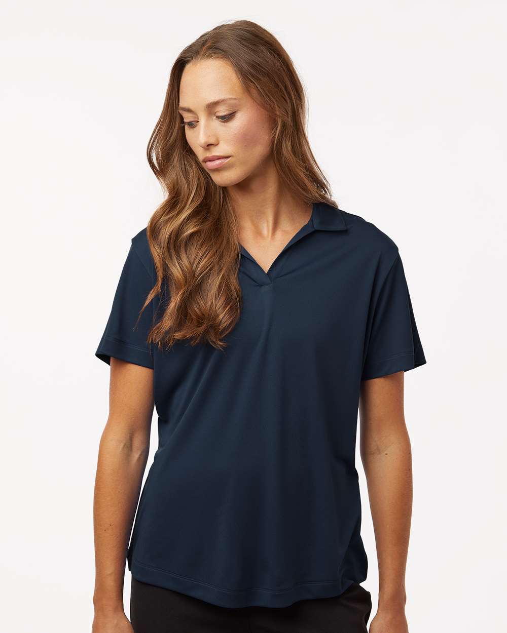 Women's Pro-Lock Performance Polo - OnModelFront - B01896653 - Navy
