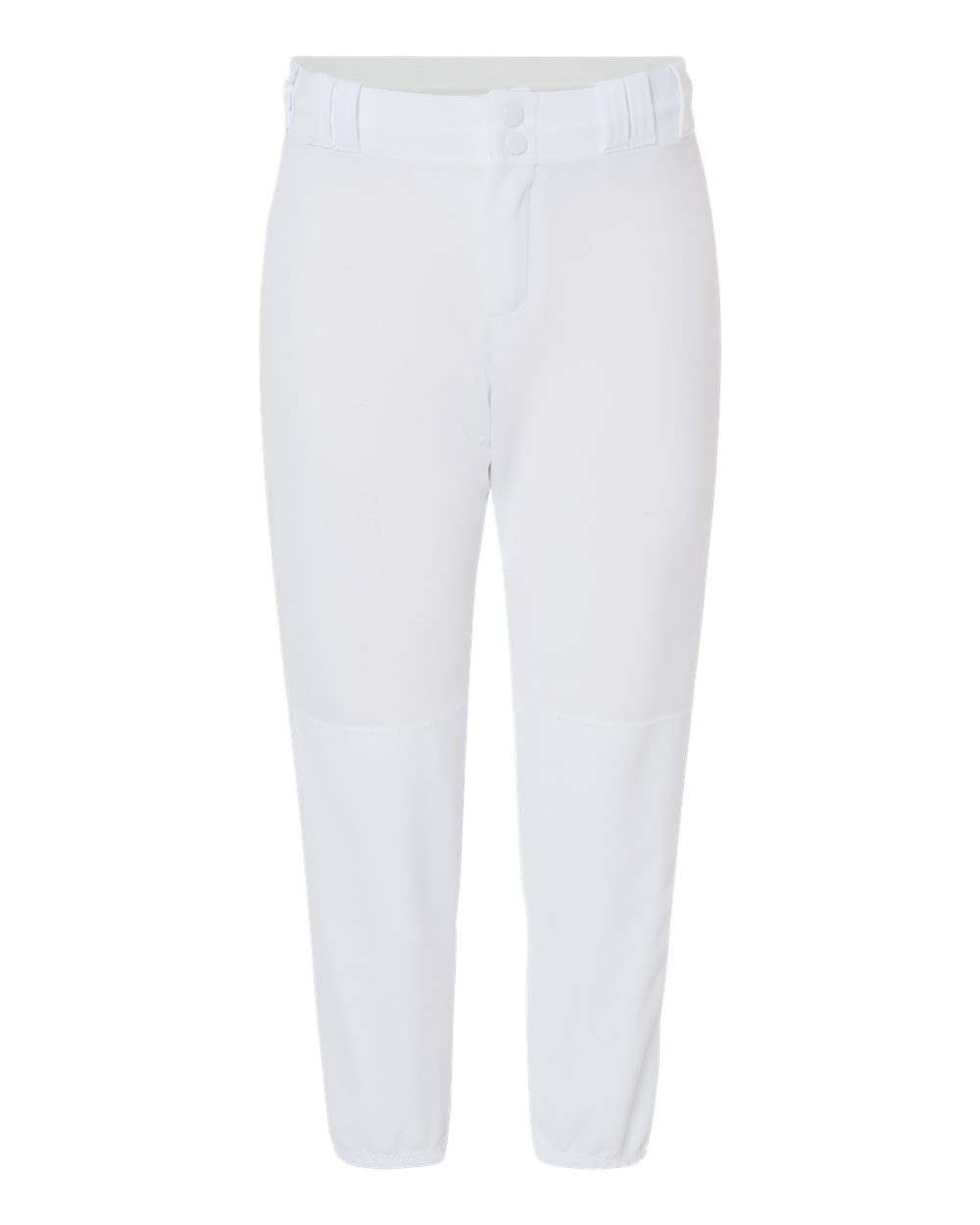 Women's Belt Loop Fast-Pitch Pants - Front - B39785002 - White