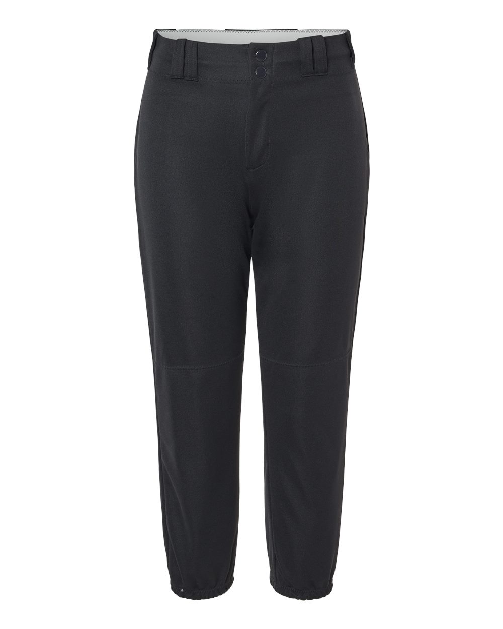 Women's Belt Loop Fast-Pitch Pants - Front - B39785502 - Black