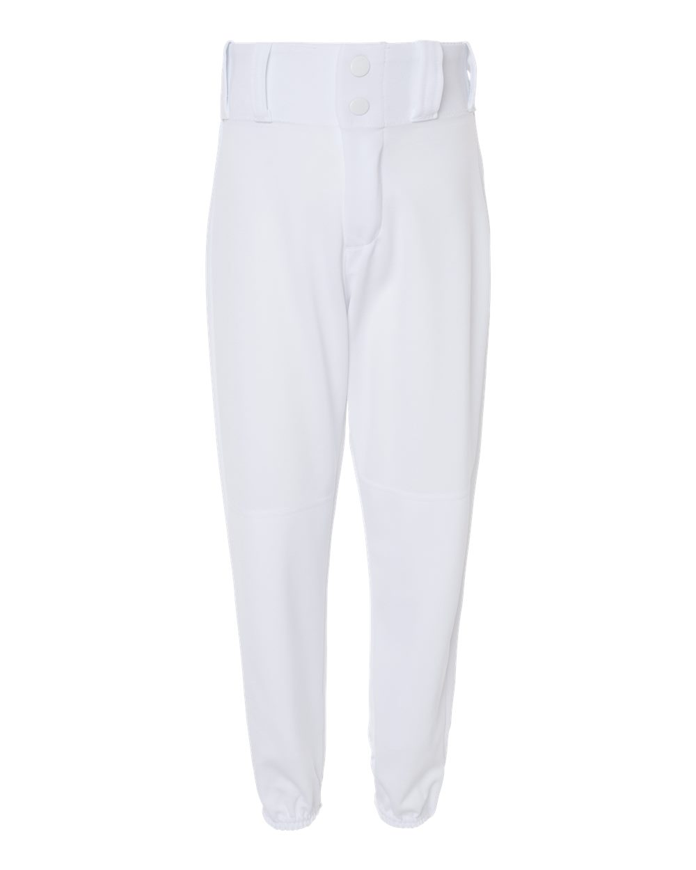 Youth Baseball Pants - Front - B40585001 - White
