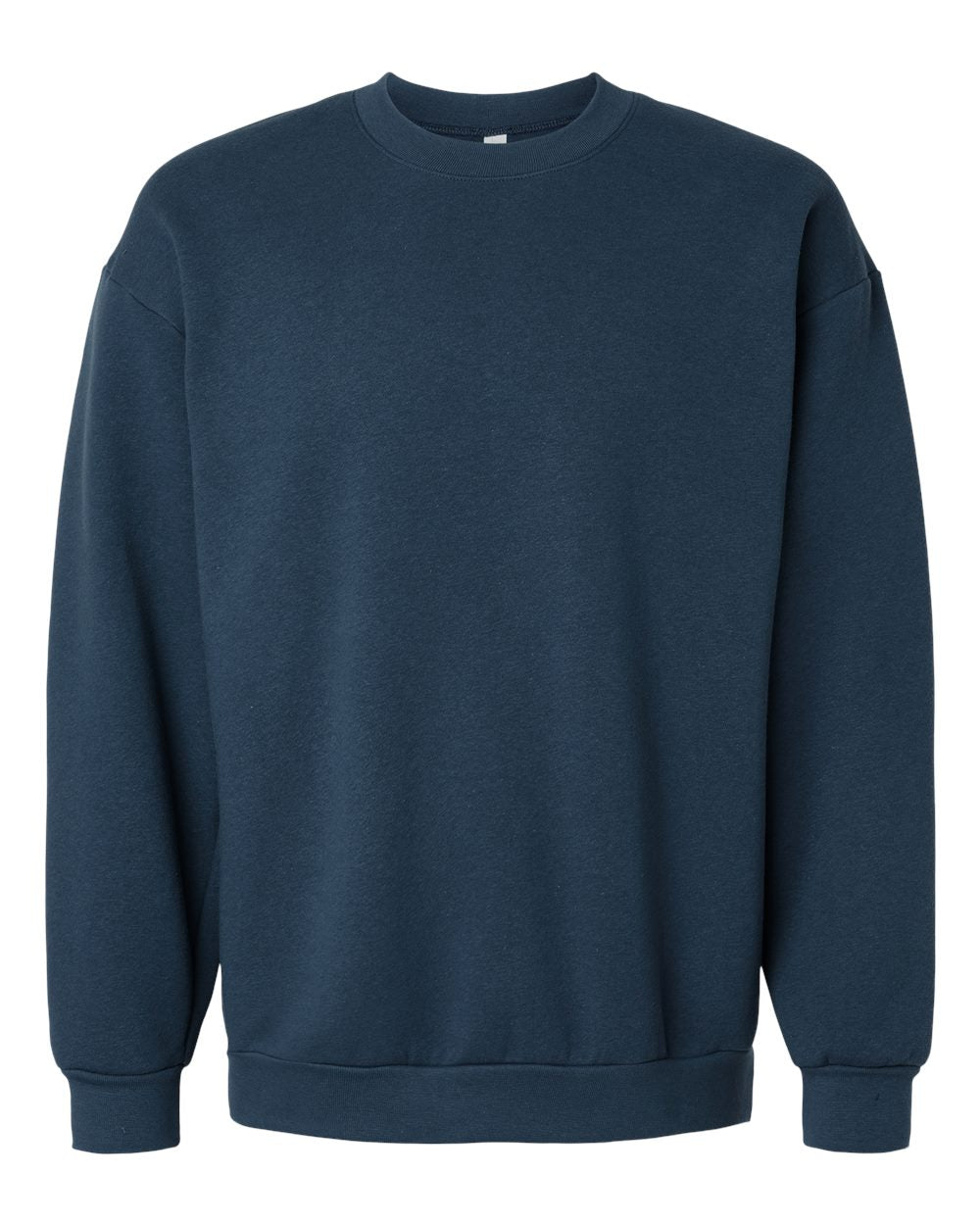 Unisex ReFlex Fleece Crewneck Sweatshirt - Front - B02627382 - Sea Blue