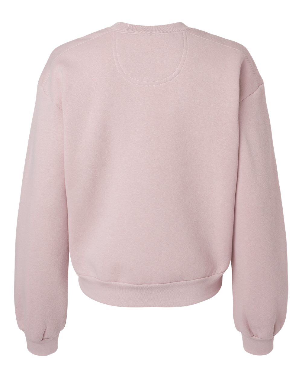 Women's ReFlex Fleece Crewneck Sweatshirt - Back - B02827303 - Blush