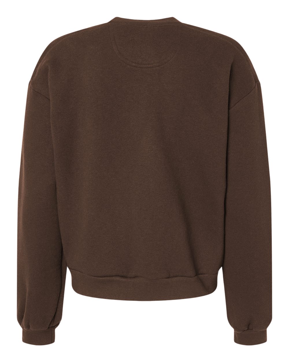 Women's ReFlex Fleece Crewneck Sweatshirt - Back - B02827553 - Brown