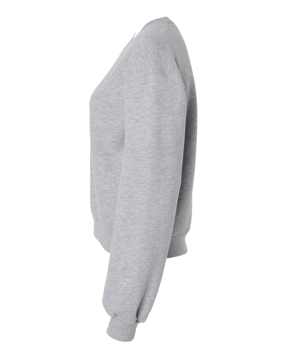 Women's ReFlex Fleece Crewneck Sweatshirt - DirectSide - B02827583 - Heather Grey