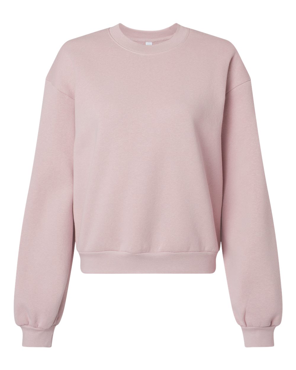 Women's ReFlex Fleece Crewneck Sweatshirt - Front - B02827303 - Blush