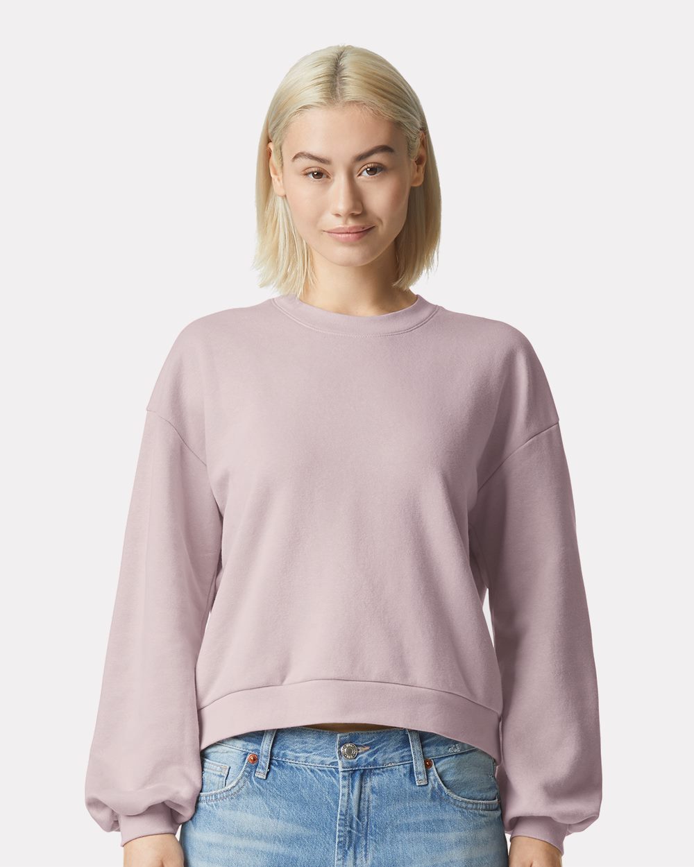 Women's ReFlex Fleece Crewneck Sweatshirt - styleImage