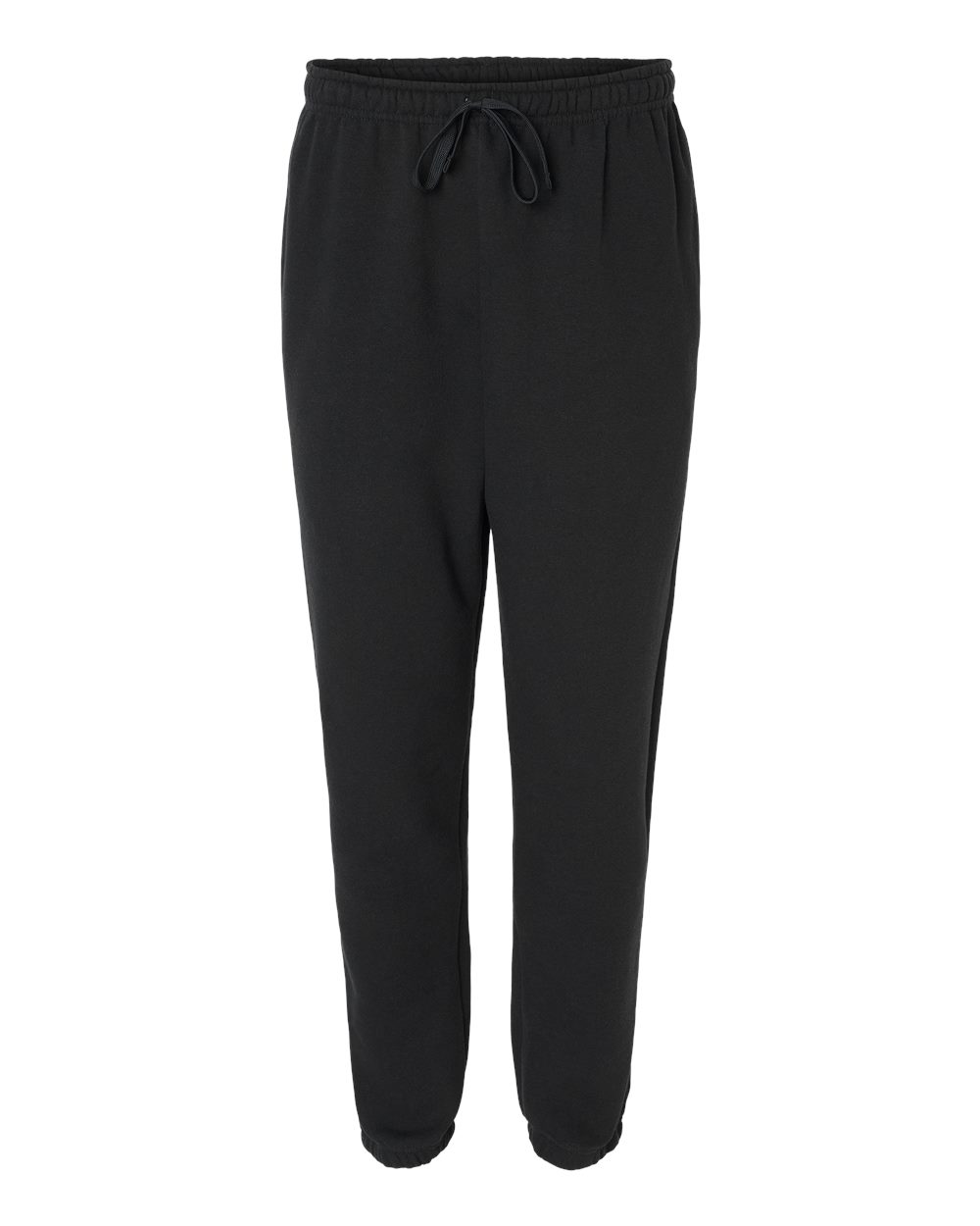 Unisex ReFlex Fleece Sweatpants - Front - B02927503 - Black