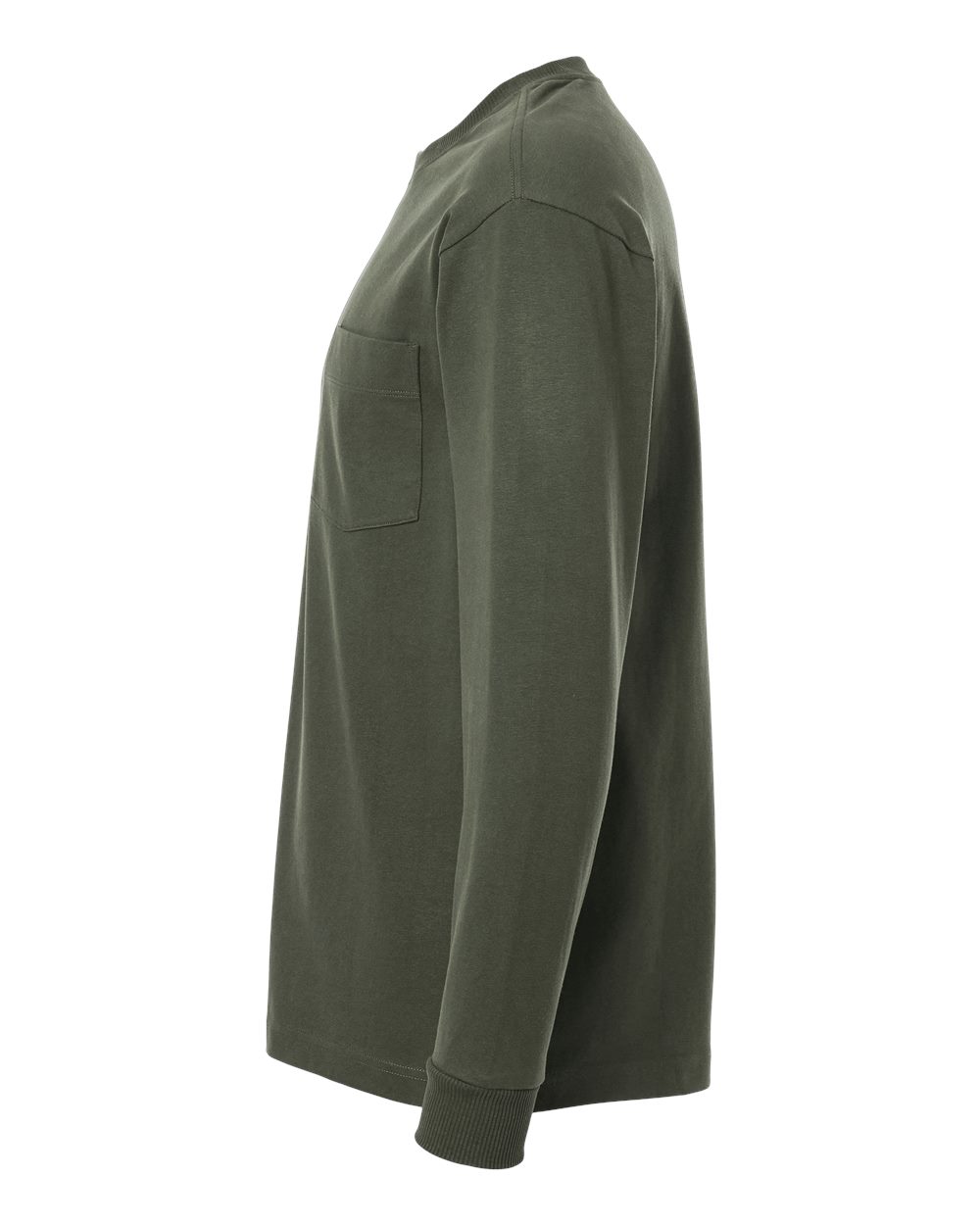 Super Heavyweight Long Sleeve Pocket Tee - DirectSide - B03527543 - Lieutenant