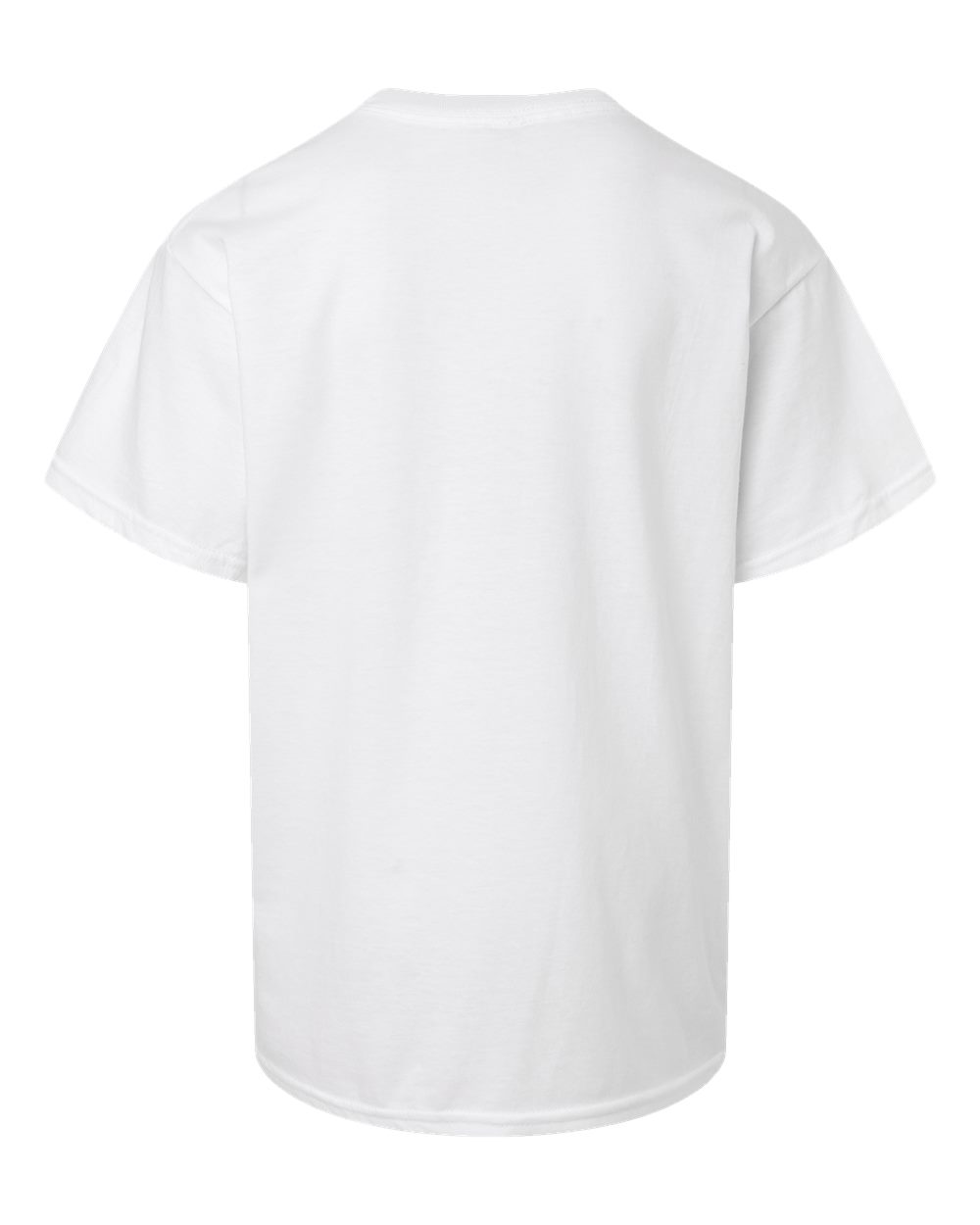 Youth Fine Jersey Tee - Back - B03727002 - White