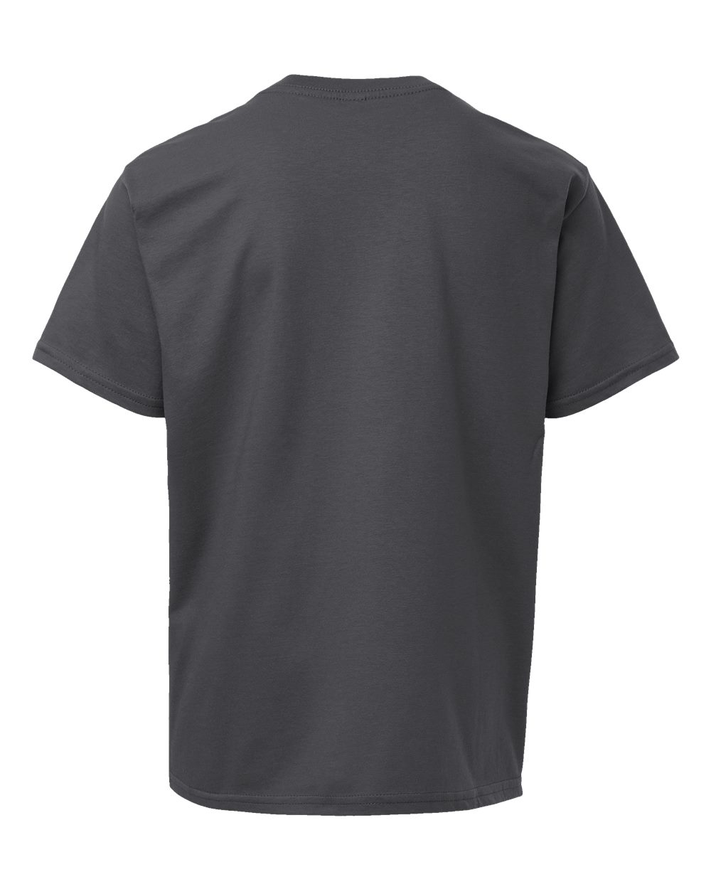 Youth Fine Jersey Tee - Back - B03727092 - Asphalt