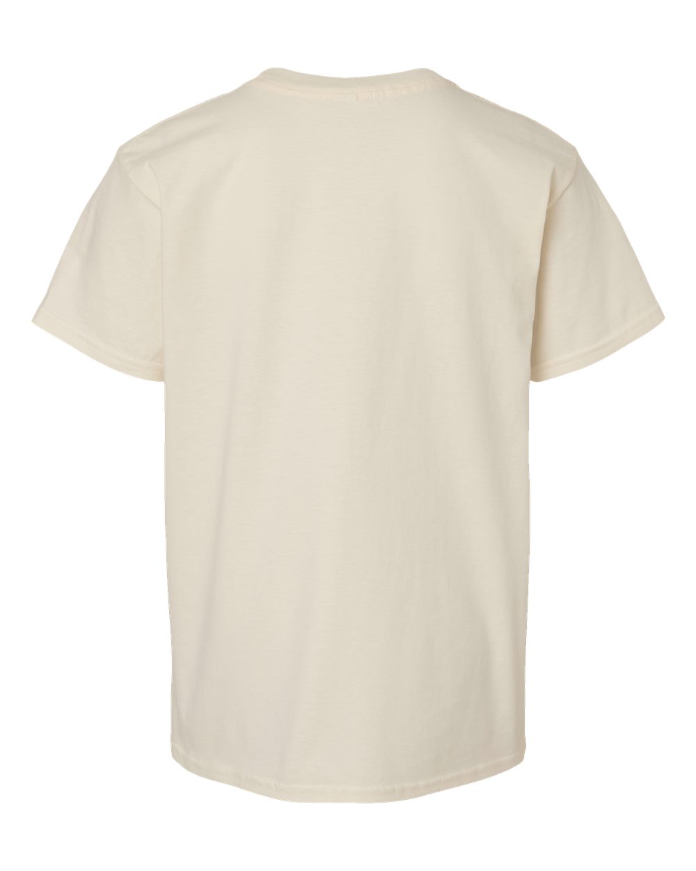 Youth Fine Jersey Tee - Back - B03727232 - Cream