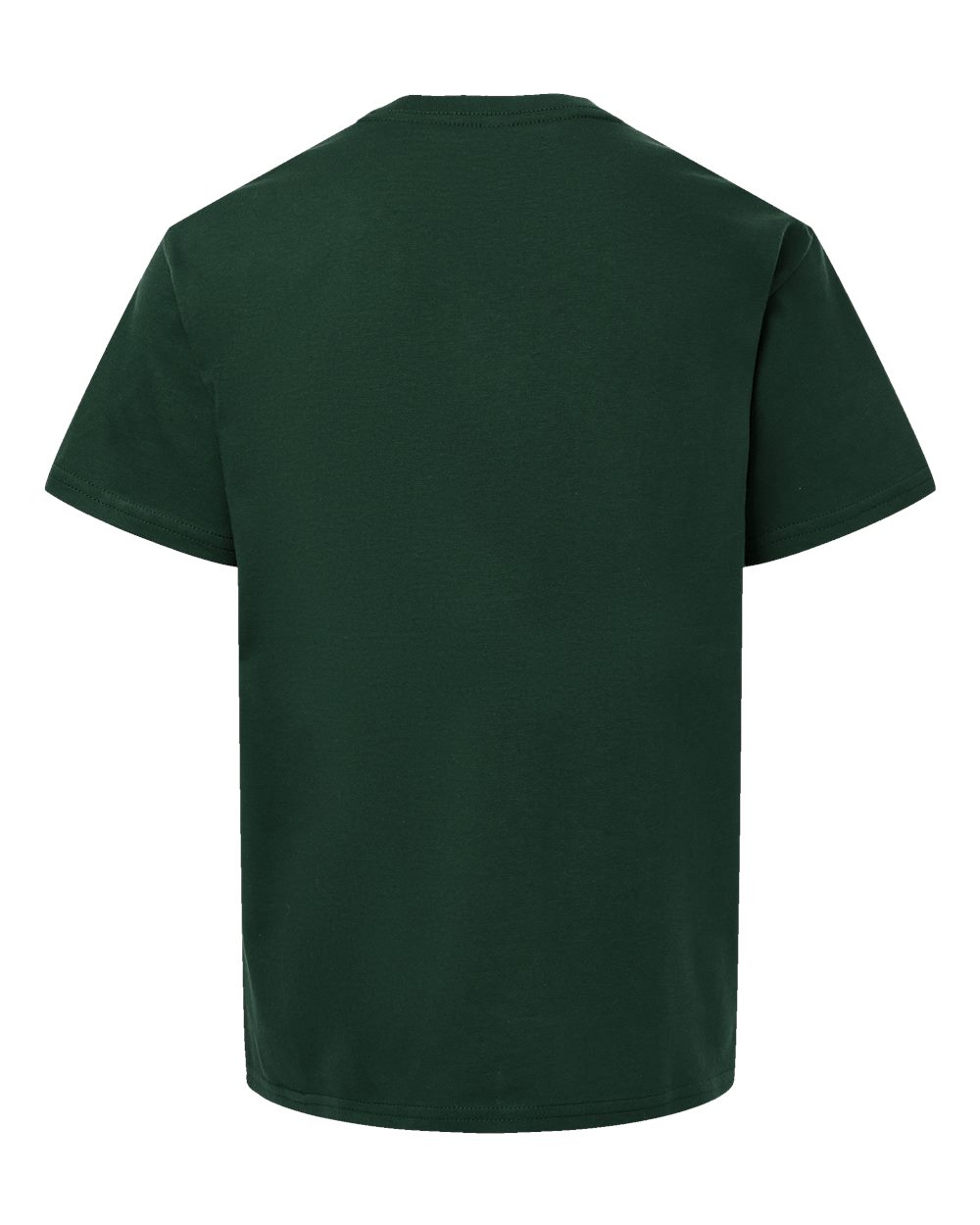 Youth Fine Jersey Tee - Back - B03727542 - Forest