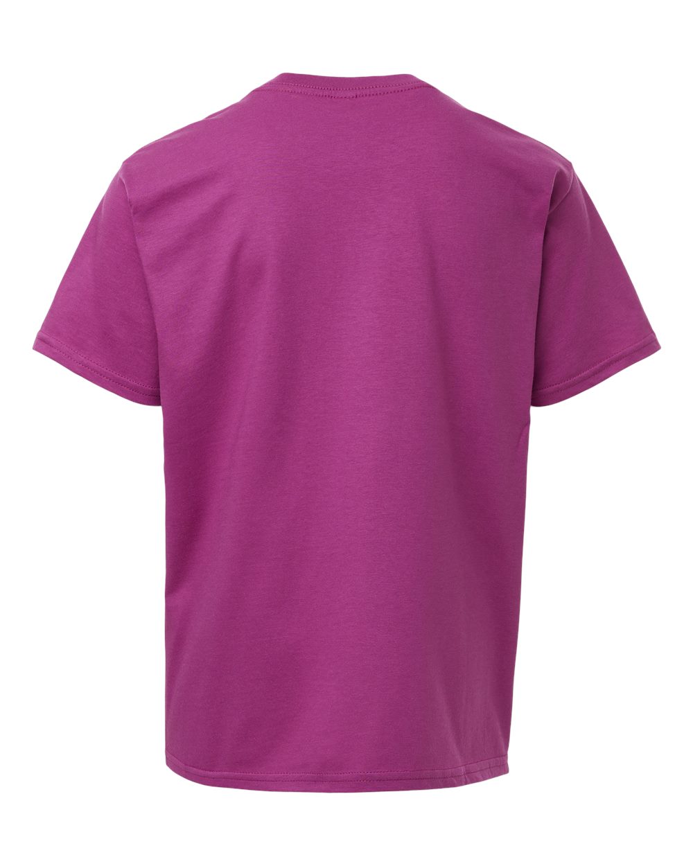 Youth Fine Jersey Tee - Back - B03727962 - Super Pink