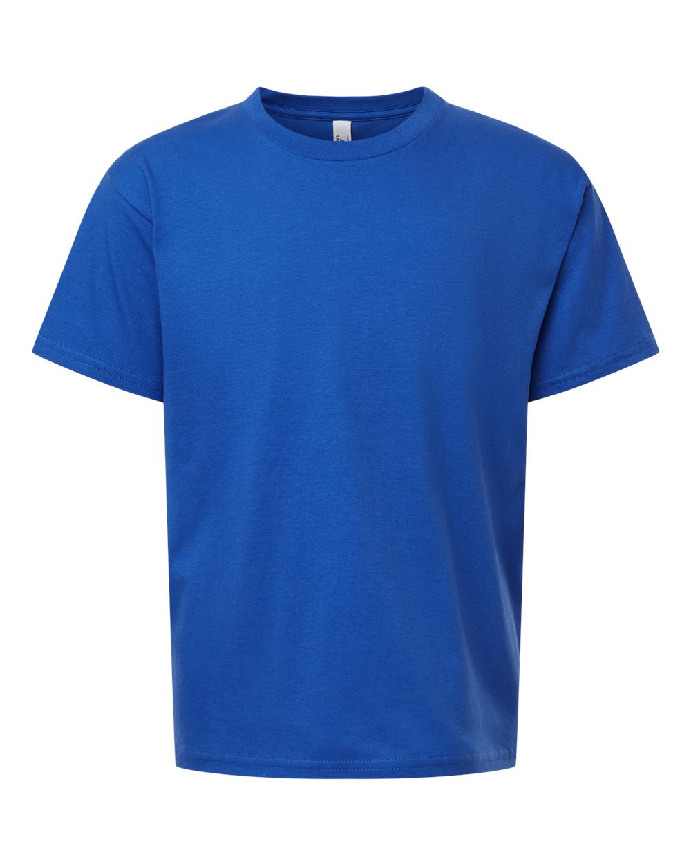 Youth Fine Jersey Tee - Front - B03727752 - Royal Blue